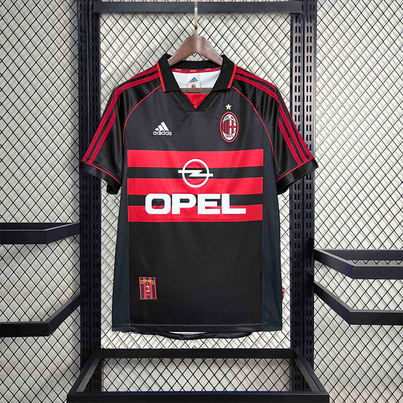 Camisa AC Milan 1998-1999  Adidas - Versão Retro