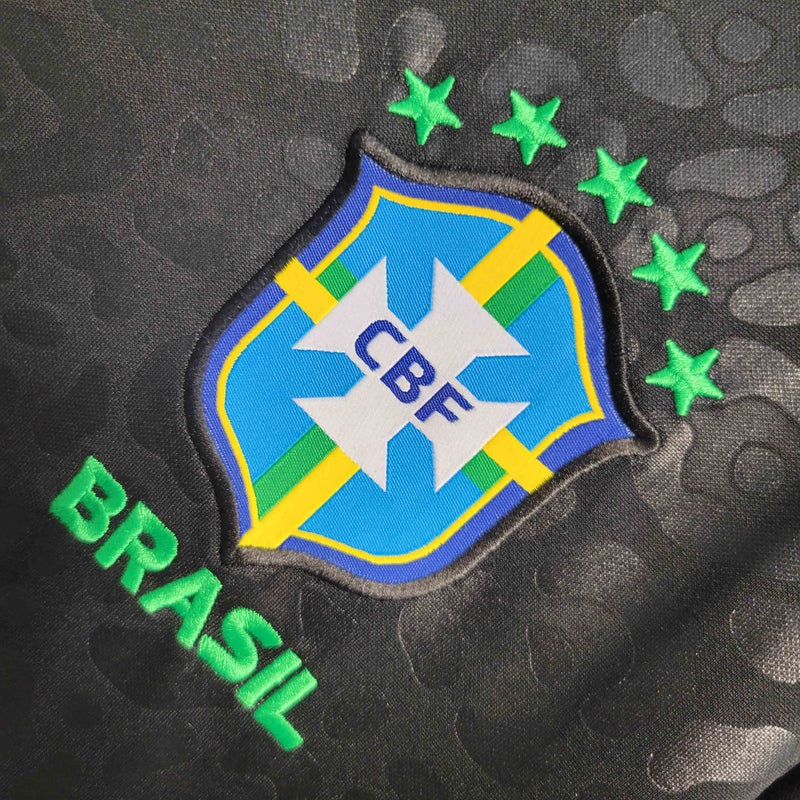 Seleção Brasileira - Edição Preta e verde 23/24 - Nike Torcedor Masculina