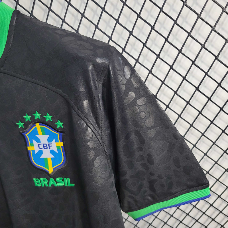 Seleção Brasileira - Edição Preta e verde 23/24 - Nike Torcedor Masculina