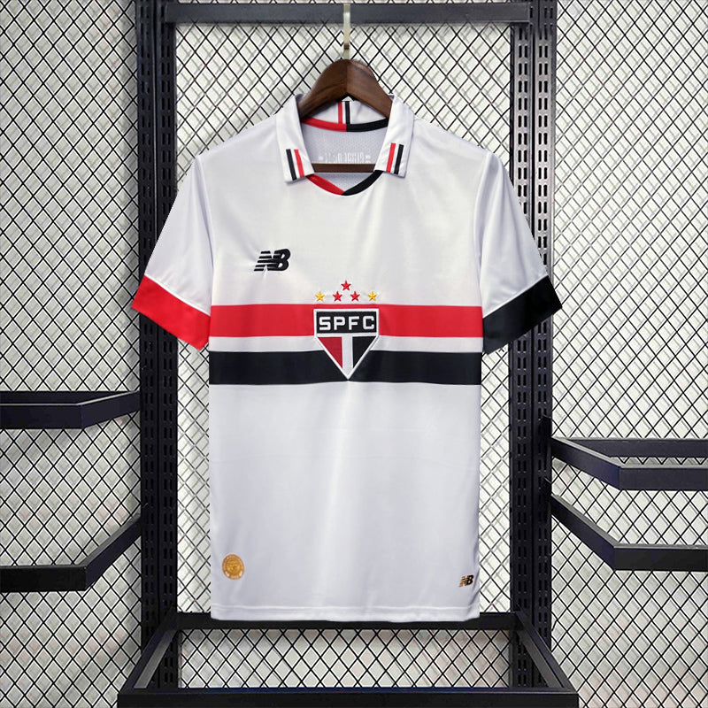 Camisa São Paulo Home 24/25 - NB Torcedor Masculina - Lançamento