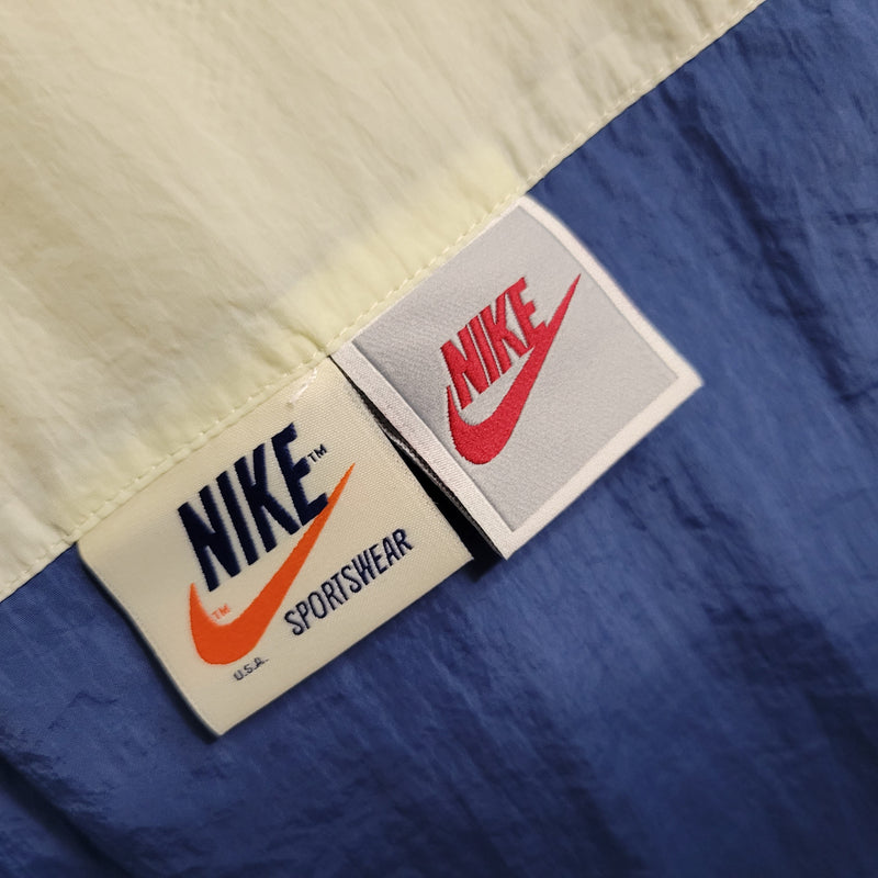 Jaqueta Corta Vento Nike 23/24 - Bege e Azul