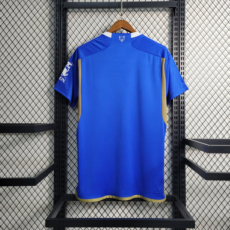 Camisa Leicester Home 23/24 Adidas Torcedor Masculina - Lançamento