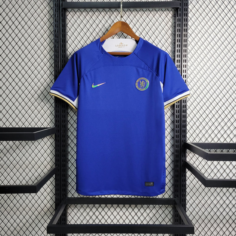 Camisa Chelsea Home 23/24 - Nike Torcedor Masculina - Lançamento