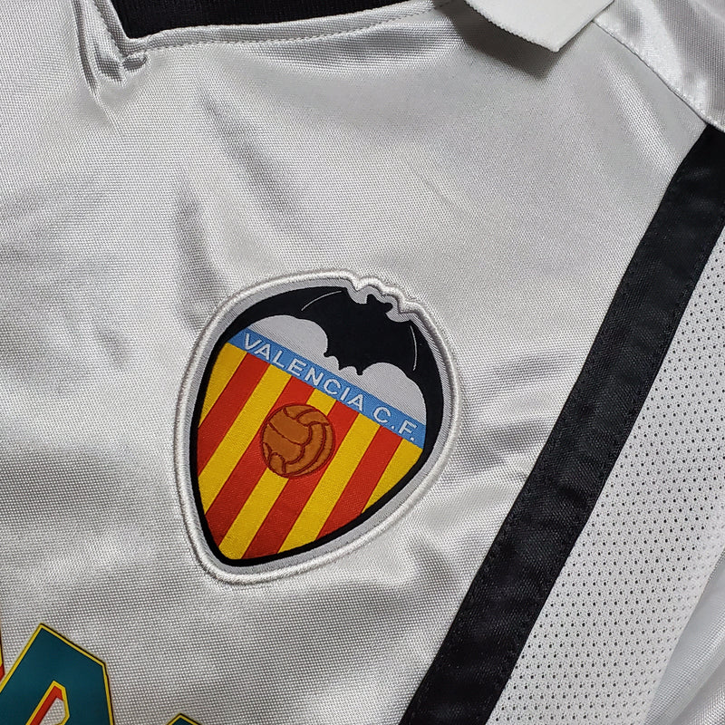 Camisa Valencia Titular 01/02 - Versão Retro